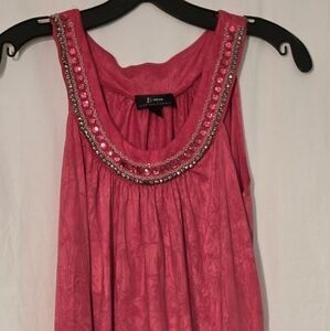 Byers of California XL womens beaded scoop neck top,  Super Soft!